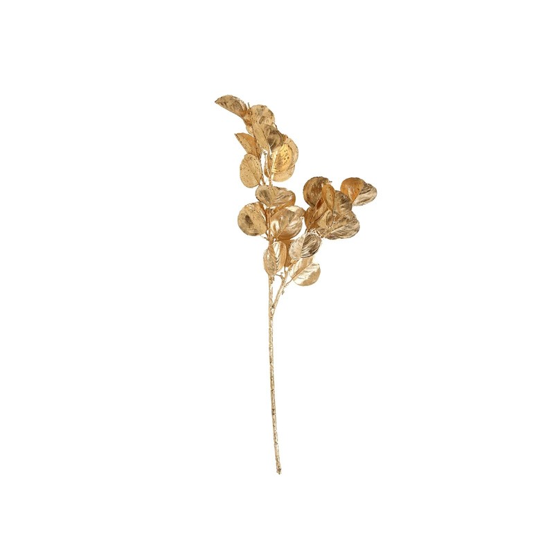 2 Gold 27 in Artificial Eucalyptus LEAF Metallic Faux Greenery Stems Party Event gallery