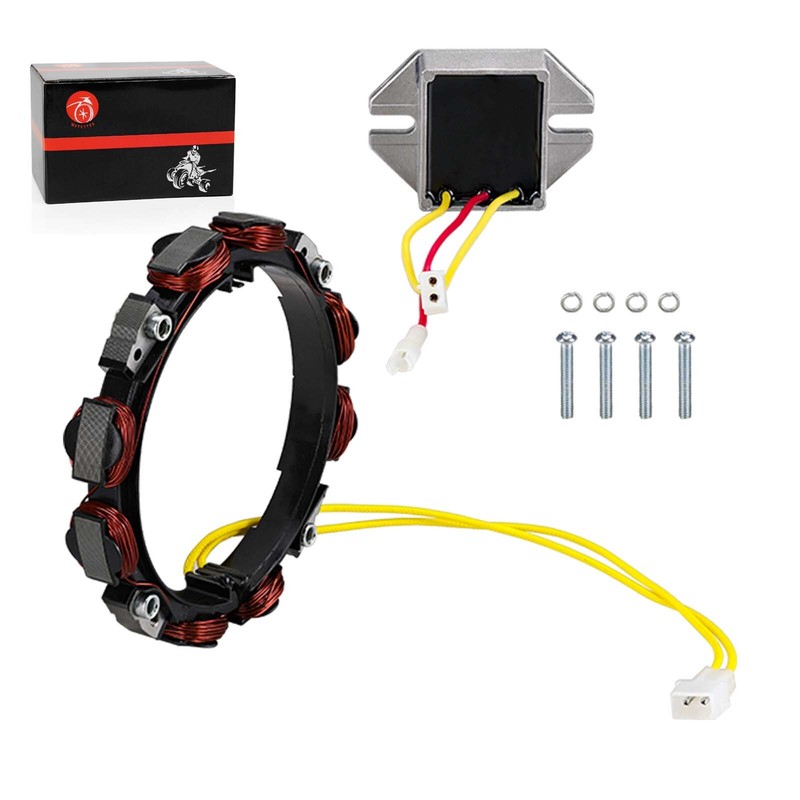 Alternator Stator Coil 2Pin w/Regulator For Briggs & Stratton Engines 10-16 Amp gallery