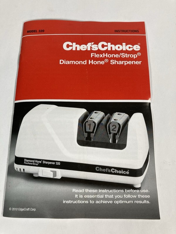 Chef's Choice Diamond Hone Model 320 FlexHone/Strop Professional Knife Sharpener gallery