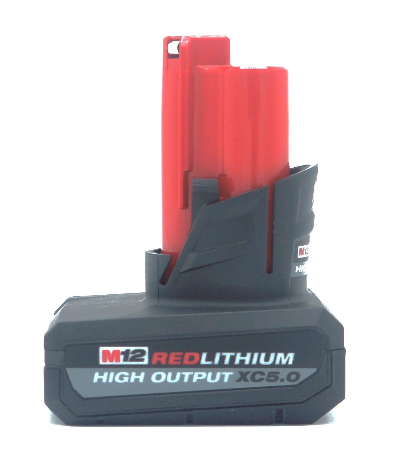 NEW Milwaukee 12 Volt M12 High Output Battery CP5.0 Ah Red Lithium 48-11-2450 gallery