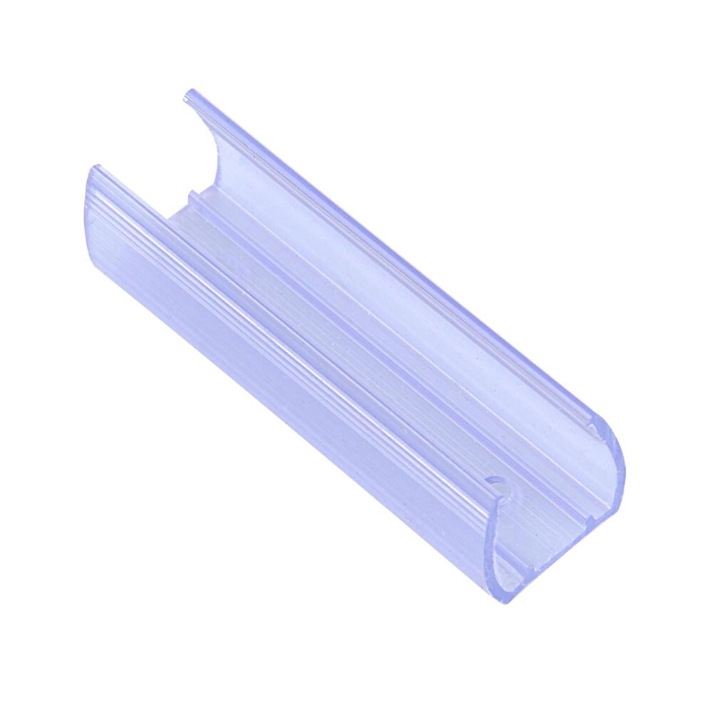 5/10/20Pcs Clear PVC Channel Mounting Holder for 9/16" LED Neon Flex Strip Light gallery