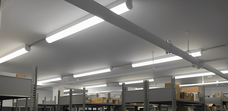 4-Pack 2FT LS100 Linear Strip Light Basement Workshop Laundry Room Office gallery