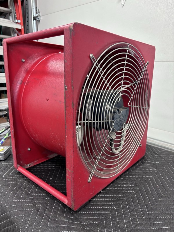 P164 SE Super VAC Ventilating Systems, Electric Smoke Ejector Blower Fan gallery