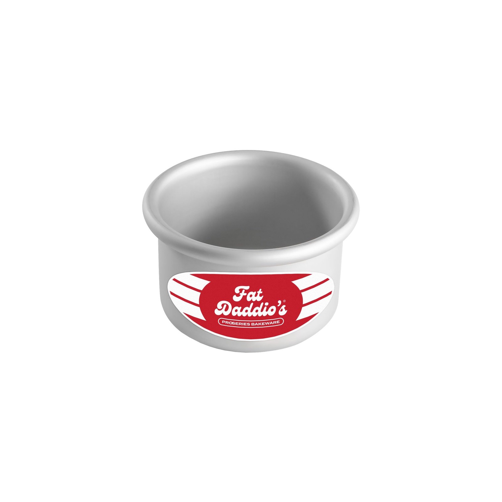 Daddio's Round Cake Pan, 3 x 2 Inch, Silver gallery