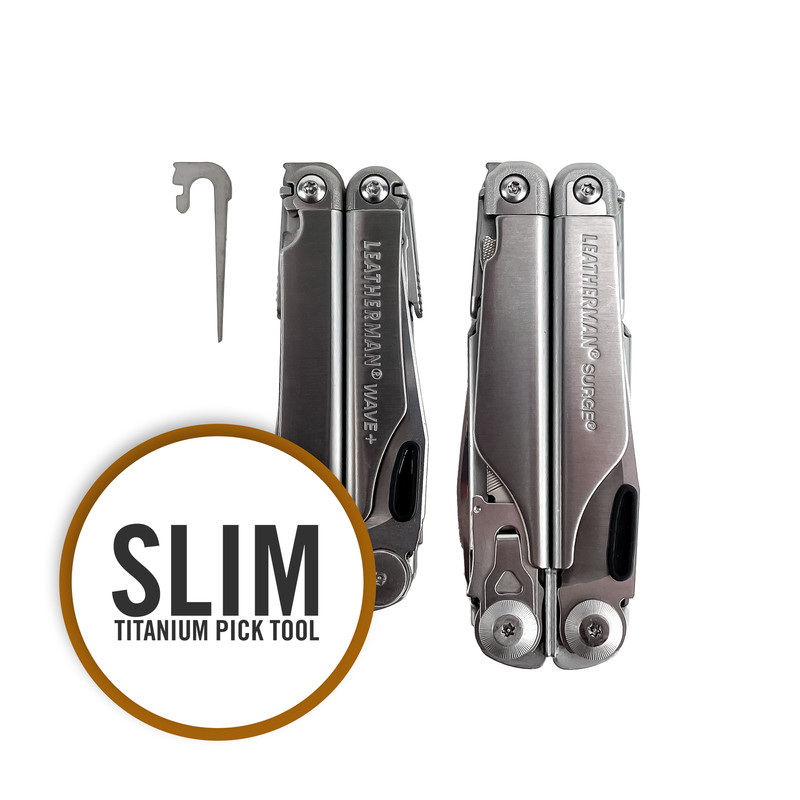 Titanium Pick Tool | Compatible with Leatherman Wave, Surge, and Charge Models gallery