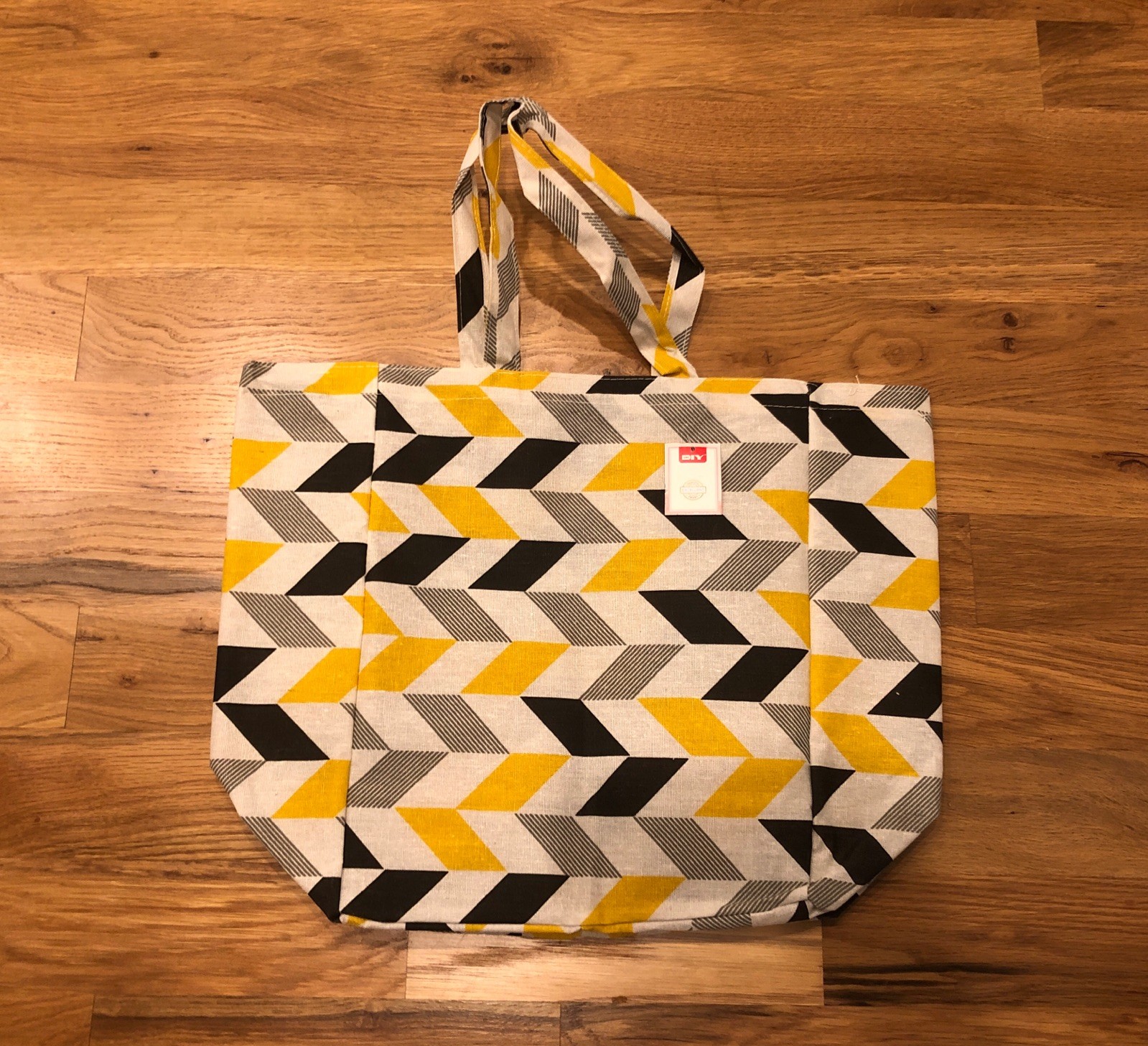 Modern Chevron Pattern Tote Bags Mr. DIY gallery