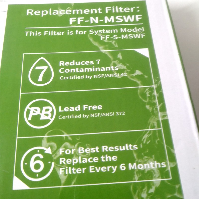 Generic MSWF Replacement Refrigerator Water Filter 2Pk 300gal For FF-S-MSWF gallery