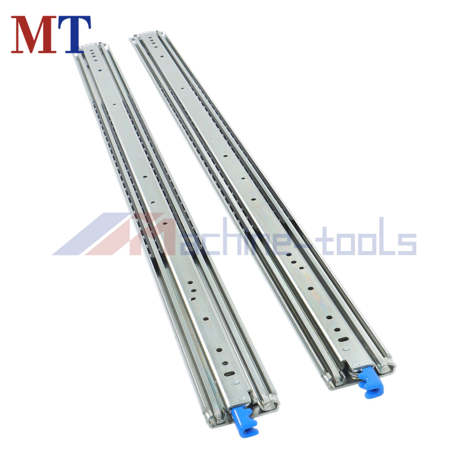 500lb Rated 48 Inch Drawer Slides Full Extension Ball Bearing Industrial Glides gallery