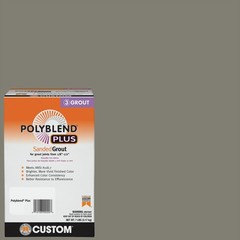 Custom Building Products Polyblend Plus 7 lb Natural Gray Sanded Grout