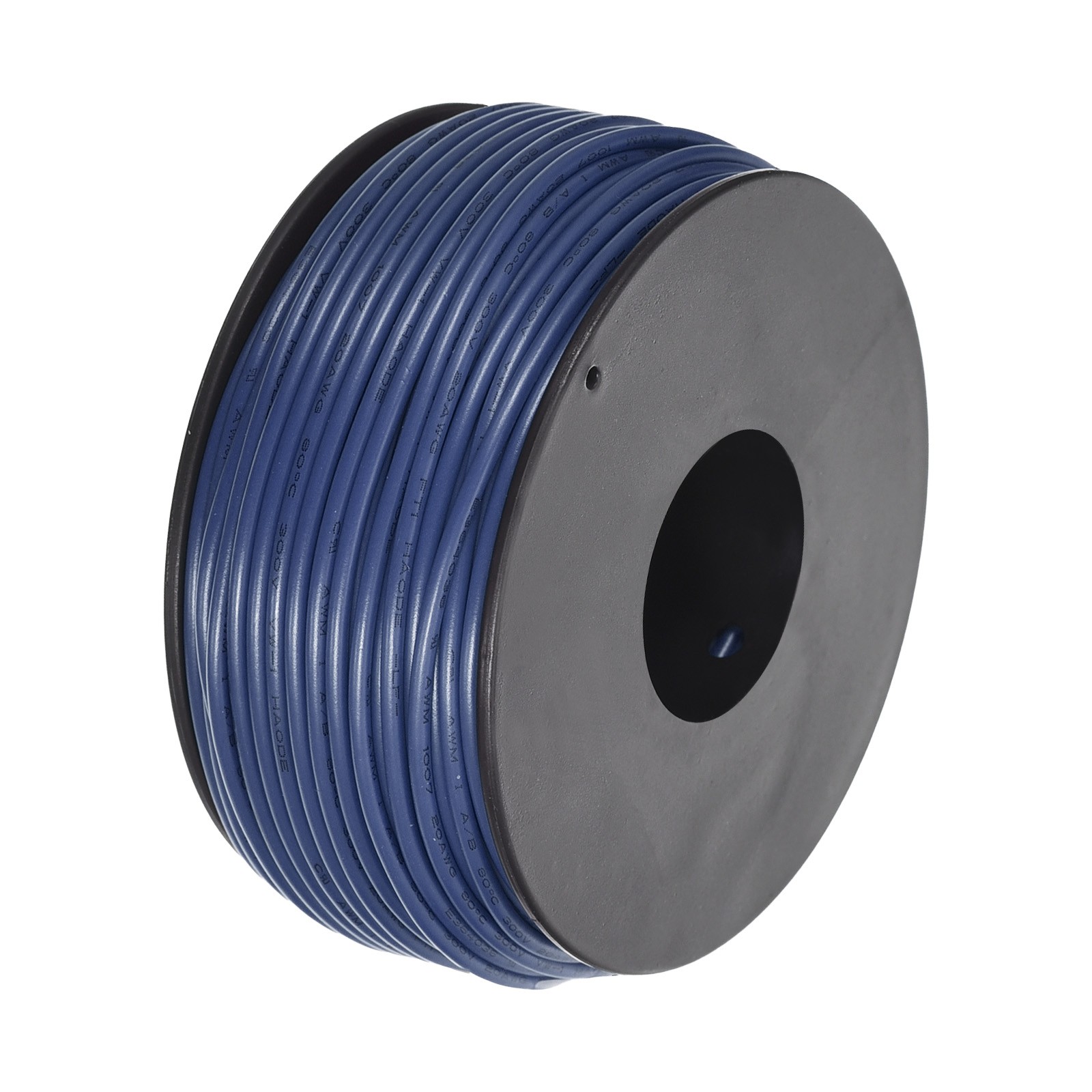 20AWG Stranded Wire PVC Hookup 30M/100ft Blue, Electrical Wire UL1007 Spool gallery
