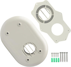 SP20285 Horizontal Vent Termination Kit with Screws for Tankless Gas Water Heate