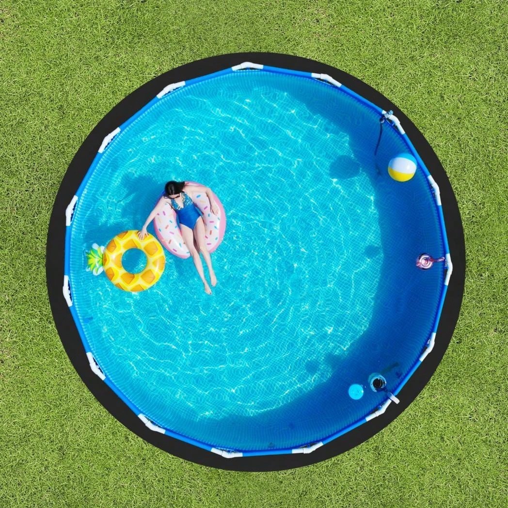 15ft Round Extra-Thick Pool Liner Pad for Above Ground Pools gallery