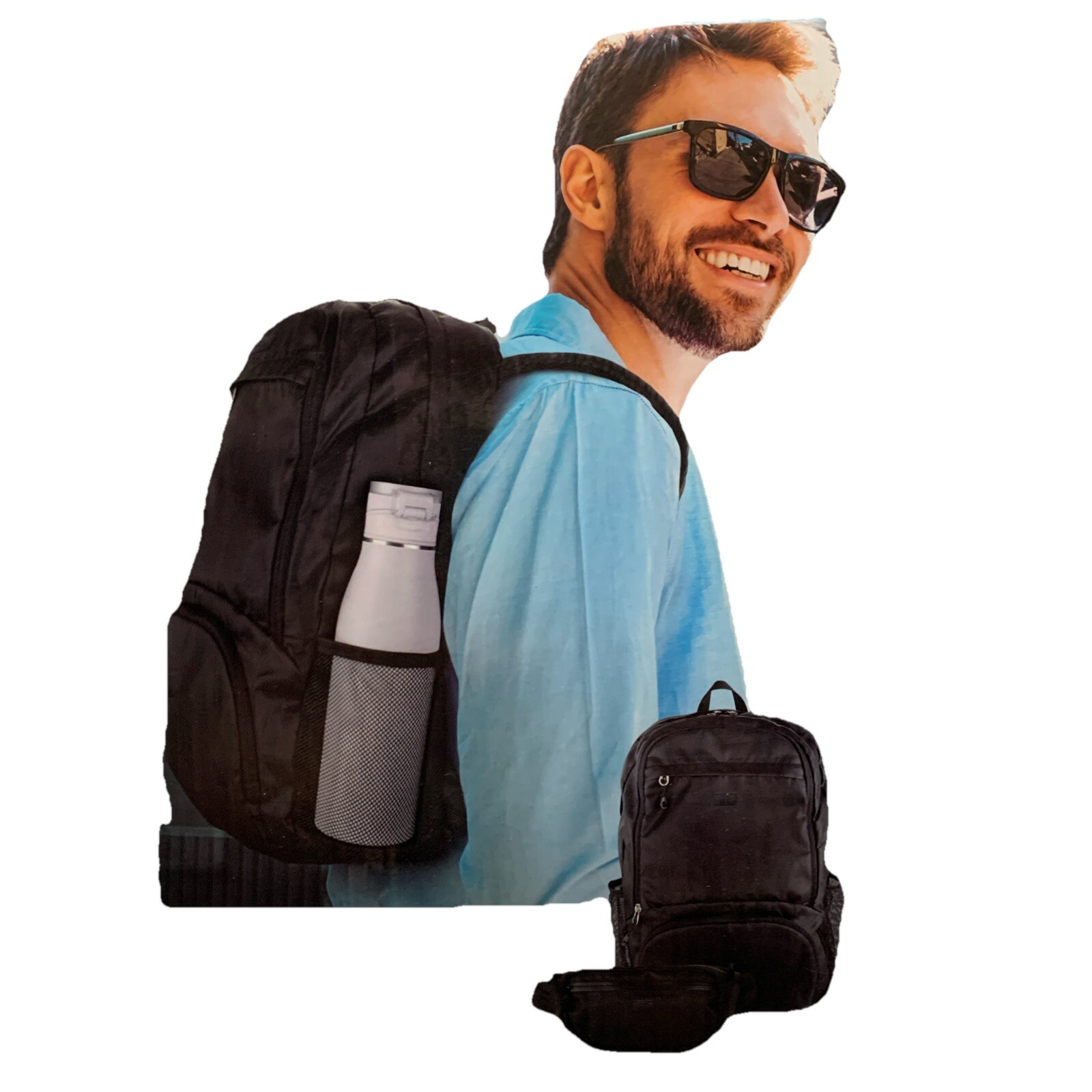 Bella Russo  Packable Backpack And Hip Pack