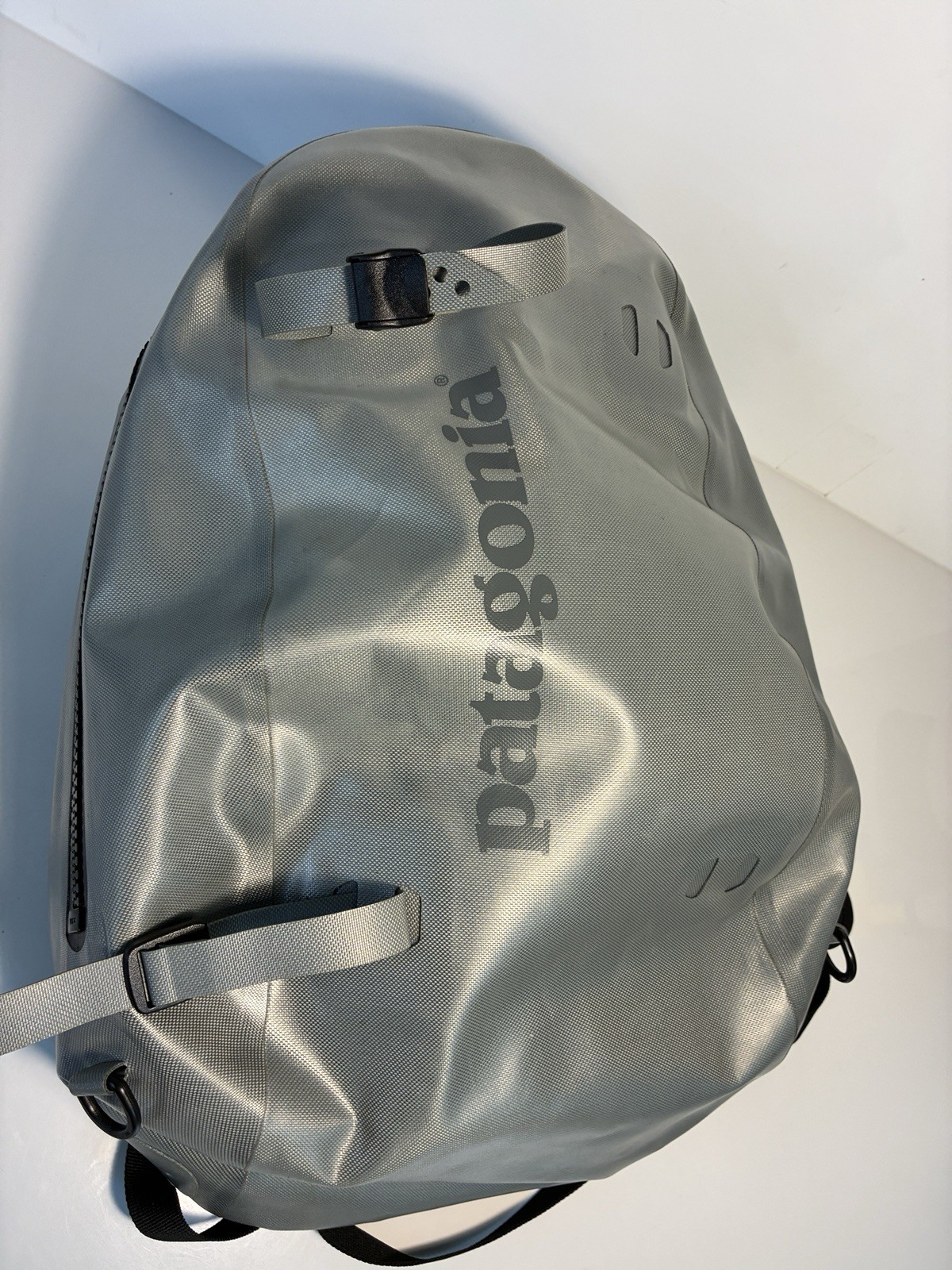 Patagonia Stormfront Pack Grey Classic Model Waterproof Backpack Nice Shape