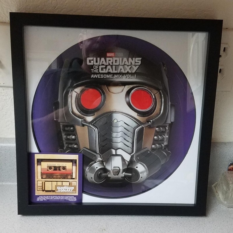 Creative Picture Frames- LP Vinyl Record Album Frame Display with LP Mat gallery