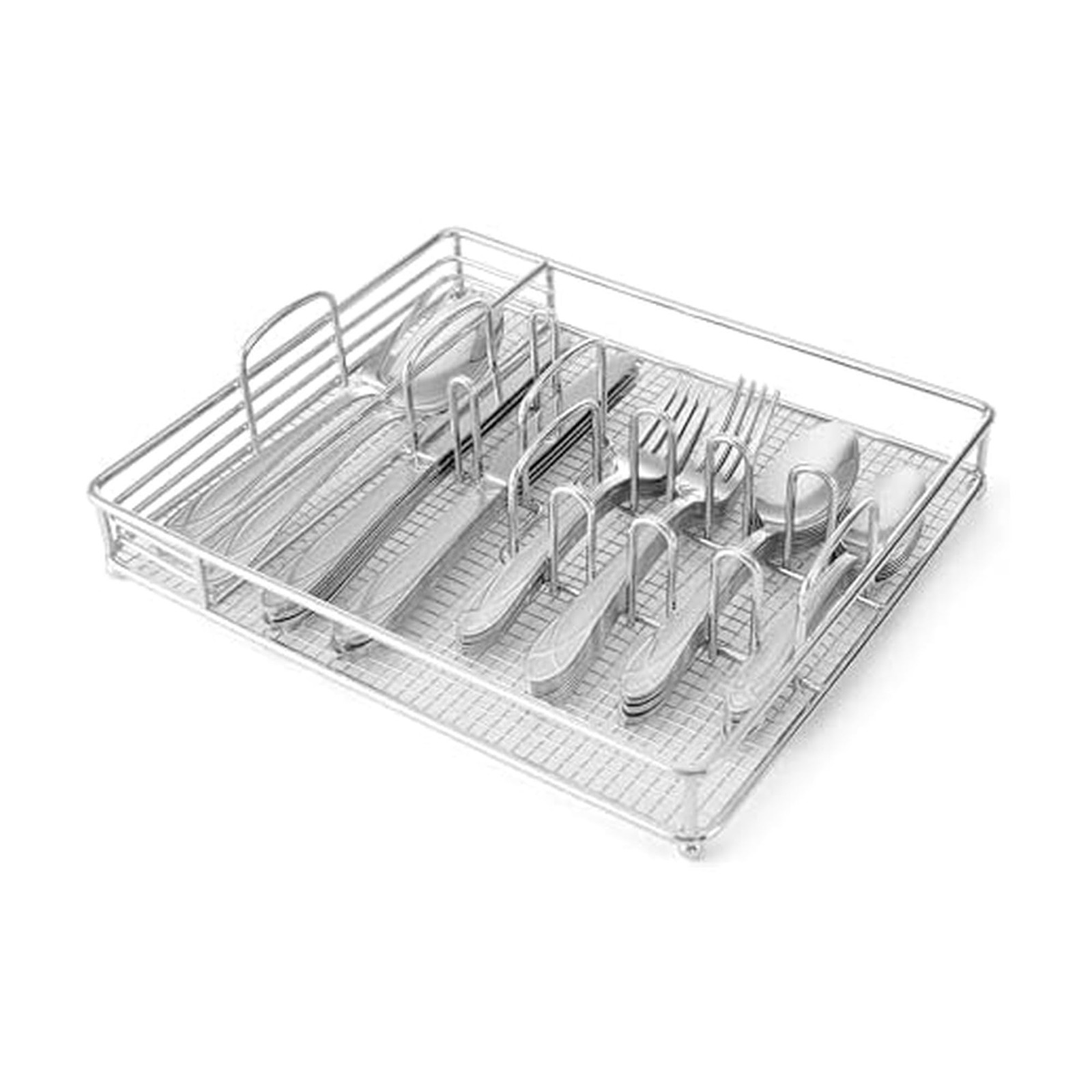 Mirage Frost Everyday Flatware Service For 8 42 Piece Set 18/0 Stainless Steel S gallery