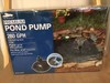 BRAND NEW Smartpond Premium Pond Pump 280 GPH 200 Gallons Model #52672 gallery