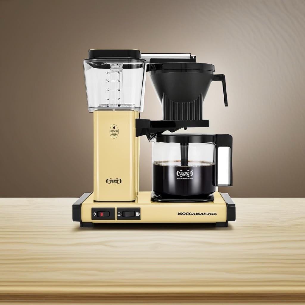 Technivorm Moccamaster KBGV 53927 Coffee Maker Butter Yellow, 10-Cup gallery