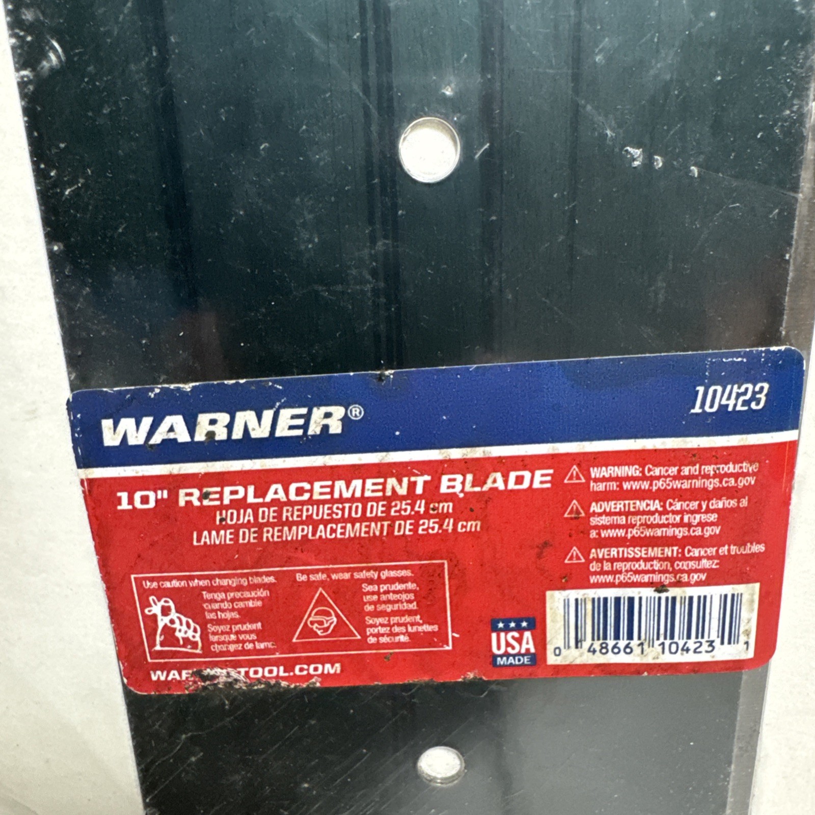 Warner 10" Strip N Clean Heavy Duty Replacement Blade Only 10423 gallery