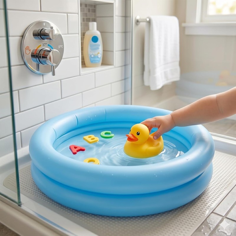 Thickened Base Inflatable Pool - Perfect for Indoor & Outdoor Summer Enjoyment gallery