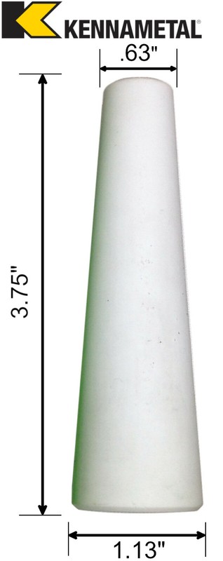 Large Ceramic Sandblaster Nozzle Assembly: C1 Nozzle Tip, Ball Valve & Holder gallery