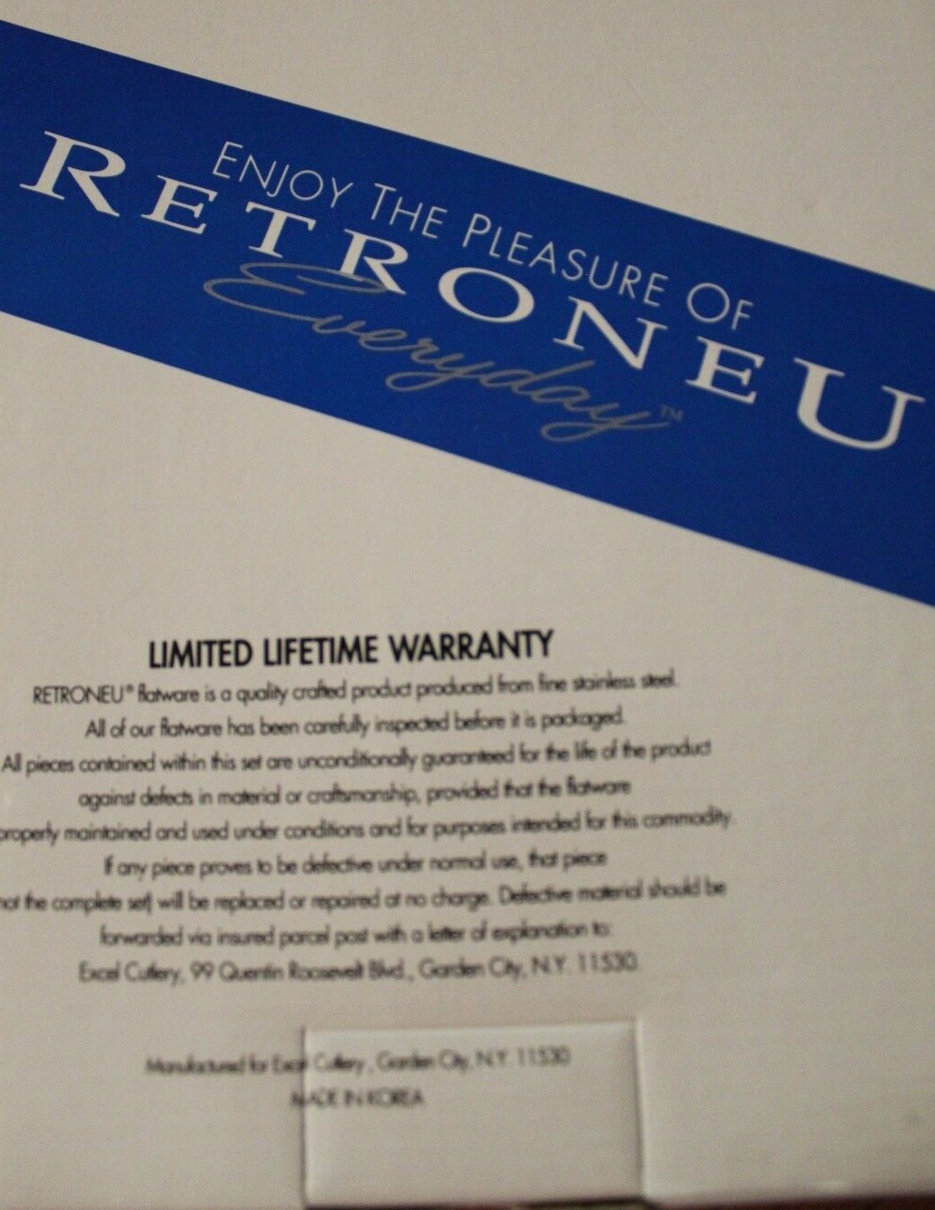 Retroneu Stainless CARAVELLE Open Stock - You Choose the Piece Unused Korea gallery