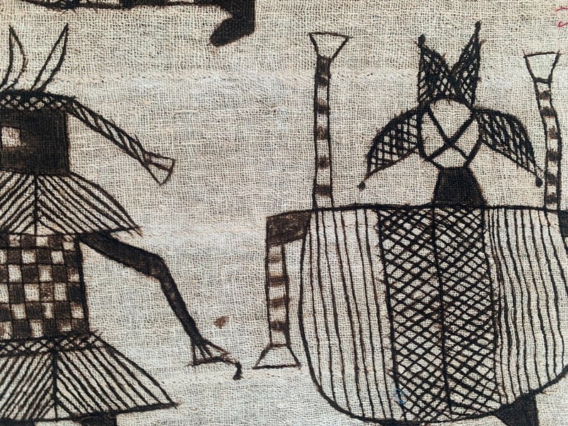 3x4 ft Mud Cloth Handmade Tapestry Batik African Painting Tapestry/Wall Hanging gallery