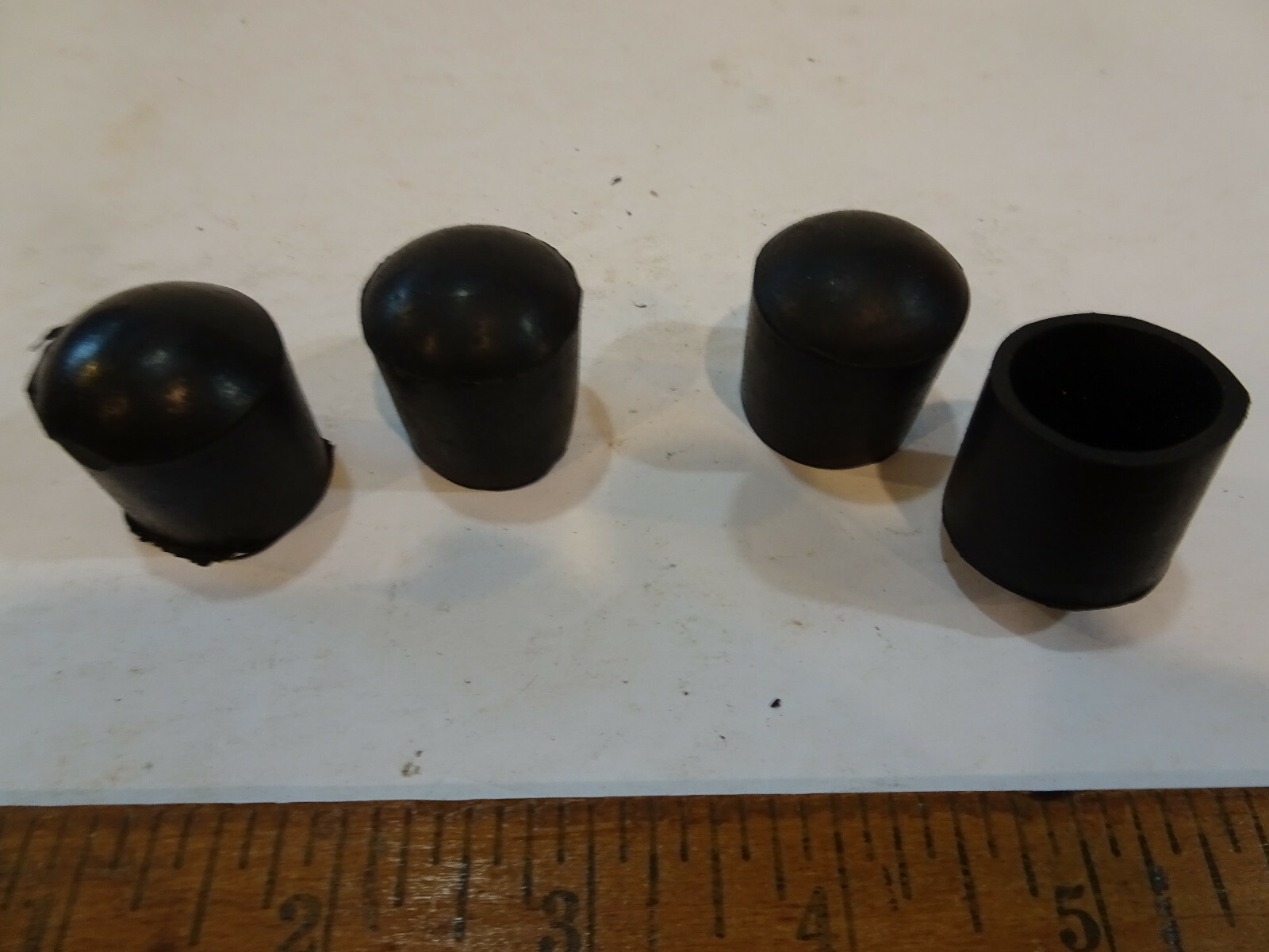 Chair Leg Tips Caps Rubber Table Chair Leg Caps,4 PCS Black 7/8 Inch gallery