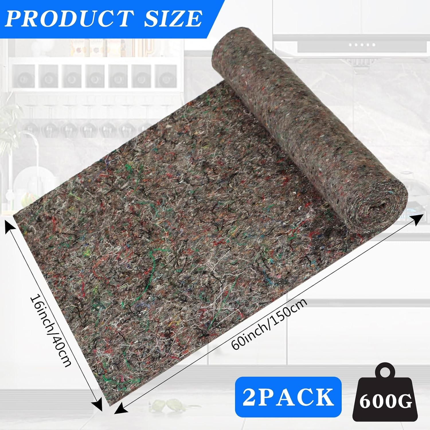 2Pcs Dishwasher Insulation Blanket - Wall & Pipe Insulation Blanket gallery