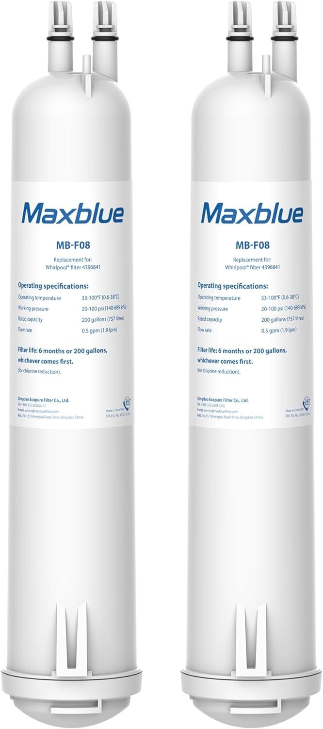 Maxblue MB-F08 Refrigerator Filter, Replacement for Kenmore® 46-9083,46-9030 (2) gallery