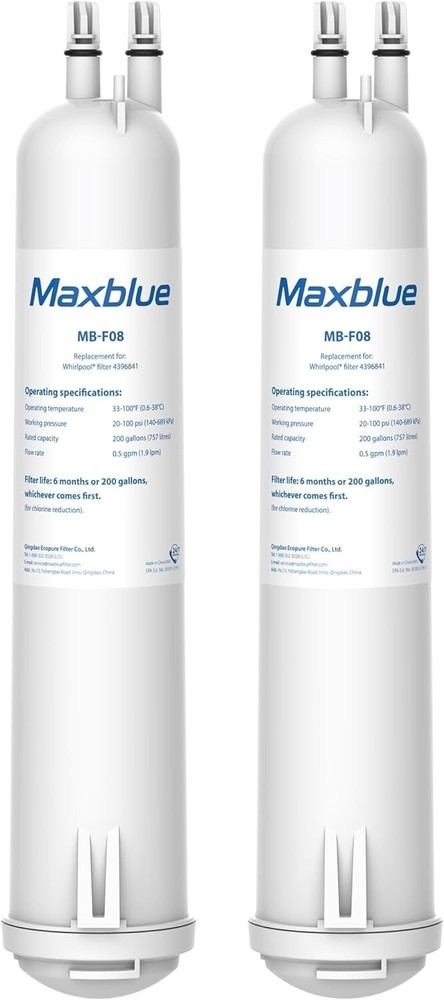 Maxblue MB-F08 Refrigerator Filter, Replacement for Kenmore® 46-9083,46-9030 (2)