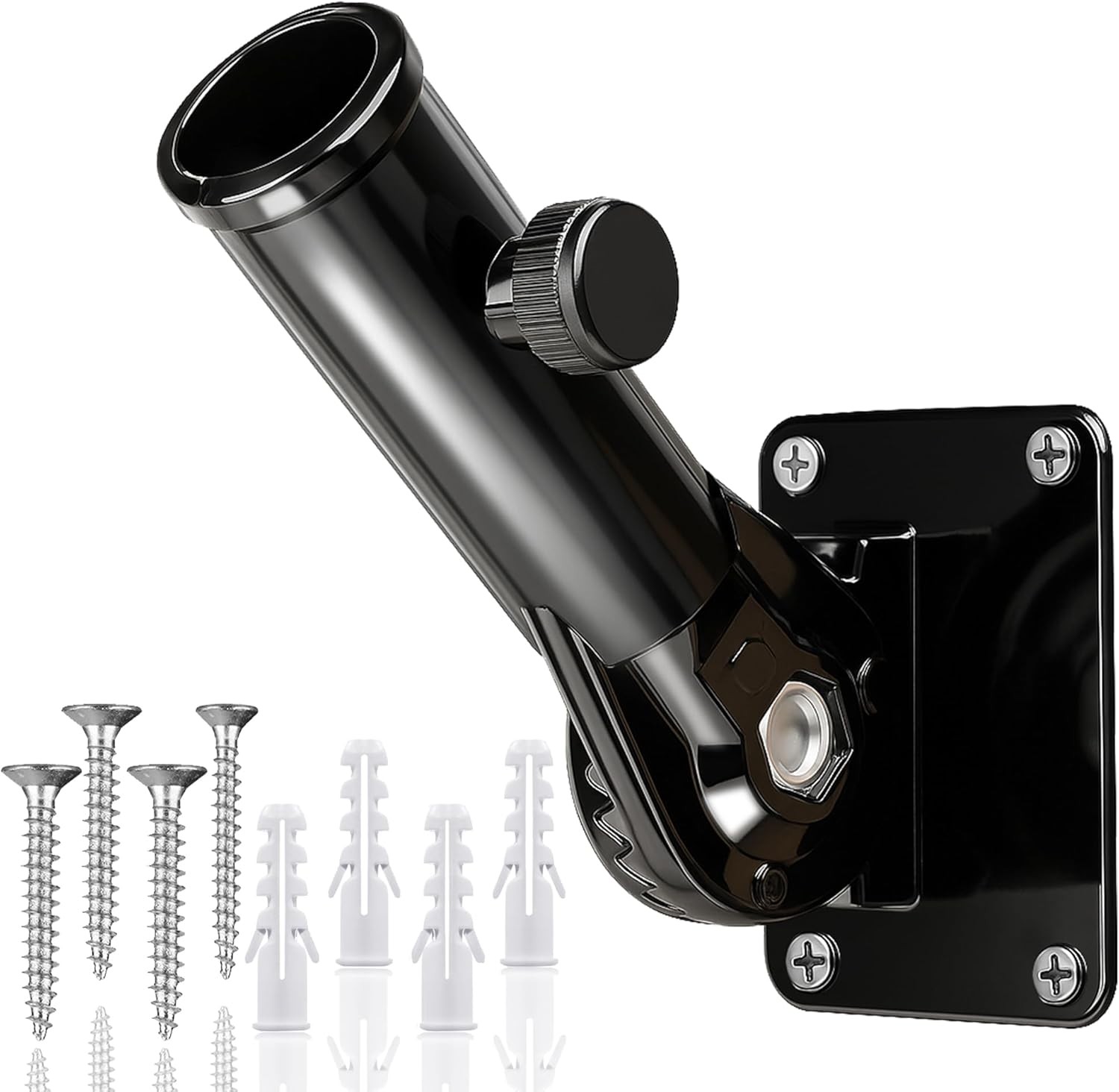 Adjustable Outdoor Metal Flag Pole Holder Mount for Vertical Display gallery