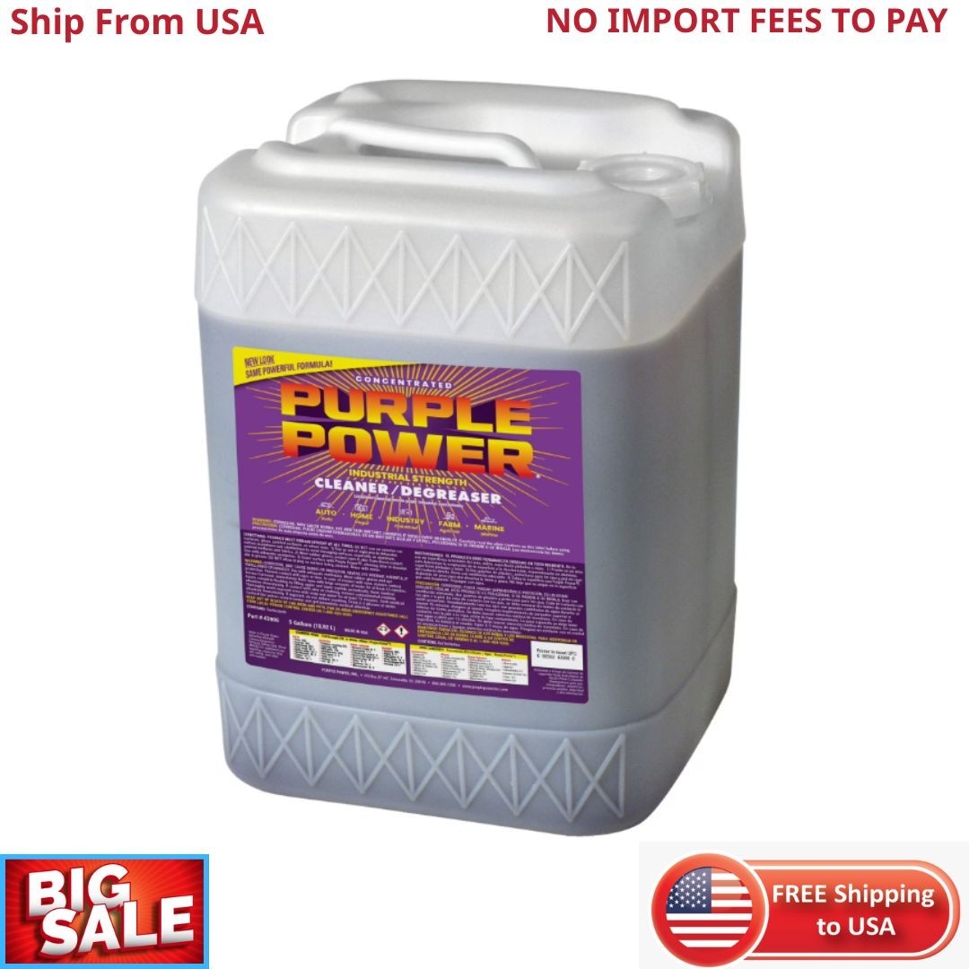 Purple Power Industrial Strength Cleaner and Degreaser, 5 Gallon New gallery