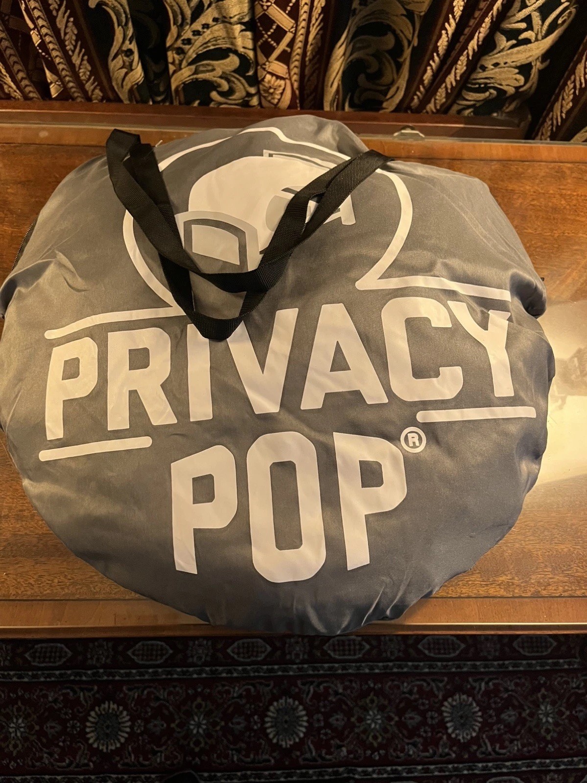 Privacy Pop Bed Tent - gray gallery