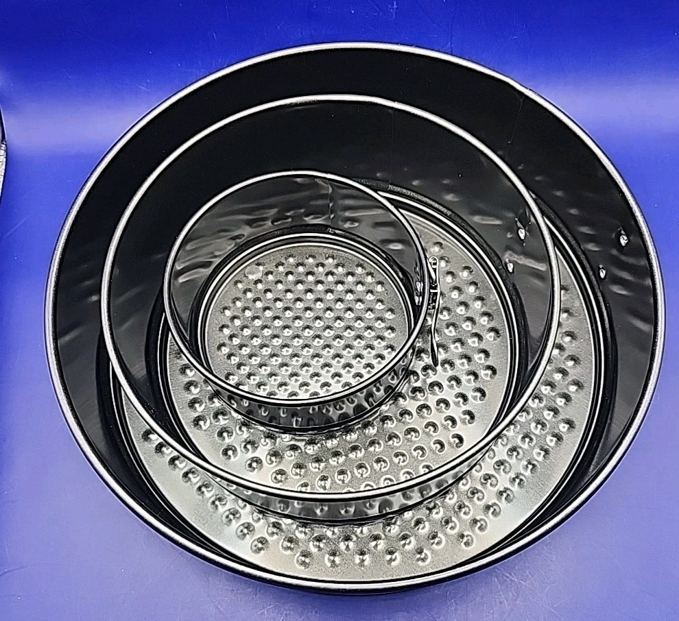 3 Springform Cake Pan Set, Spring Form Pans for Cheesecake 4, 7, 9 in gallery