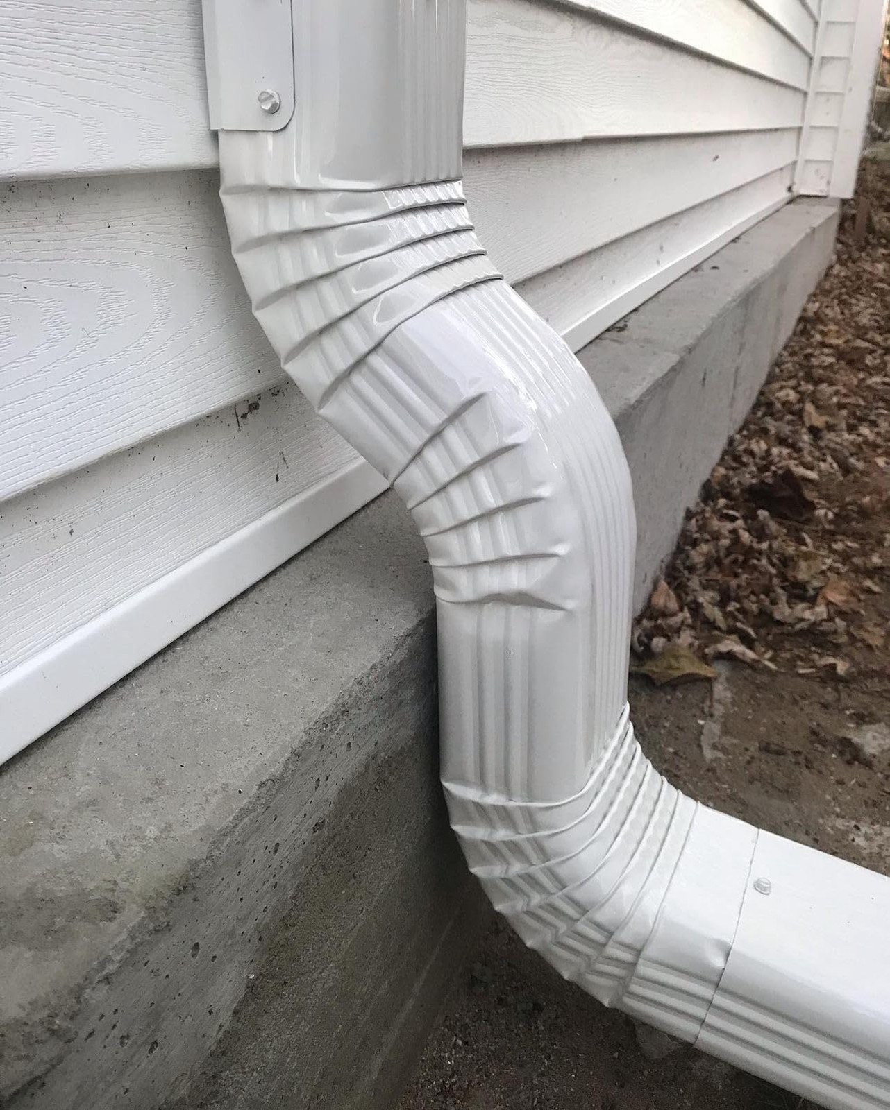VYH Downspout Leader Gutter Offset 2"x3" S Elbow - A Style, 2x3 A-Style gallery