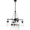 Craftmade 52128-ESP Crosspoint 8 Light 30.25 inch Espresso Outdoor Chandelier gallery