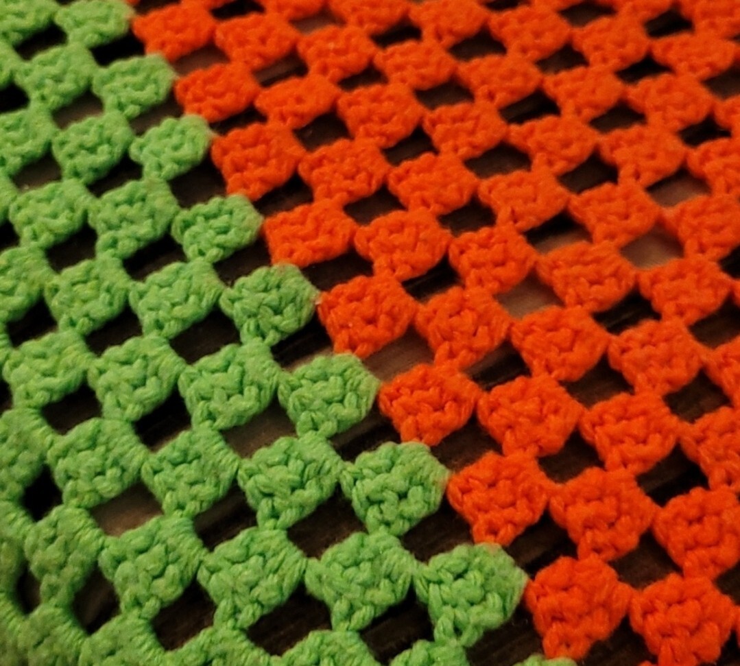 HANDMADE 91 in x 70 1/2 in AFGAHN BLANKET CROCHET GRANNY SQUARE gallery