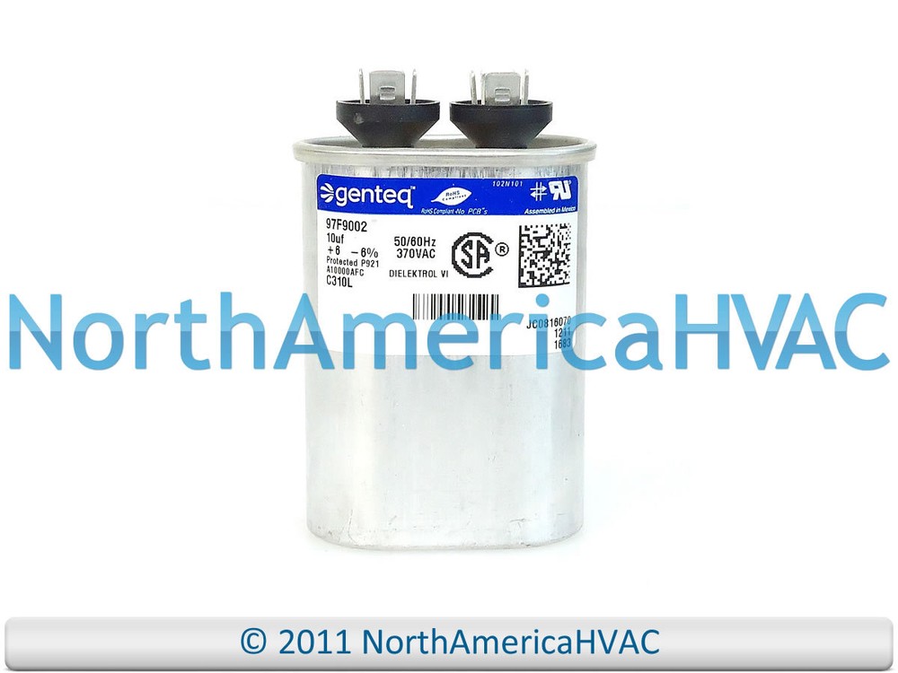 Capcom Capacitor 10 uf MFD 370 Volt Fits GE Genteq 27L669 97F9002BZ3 27L669BZ3