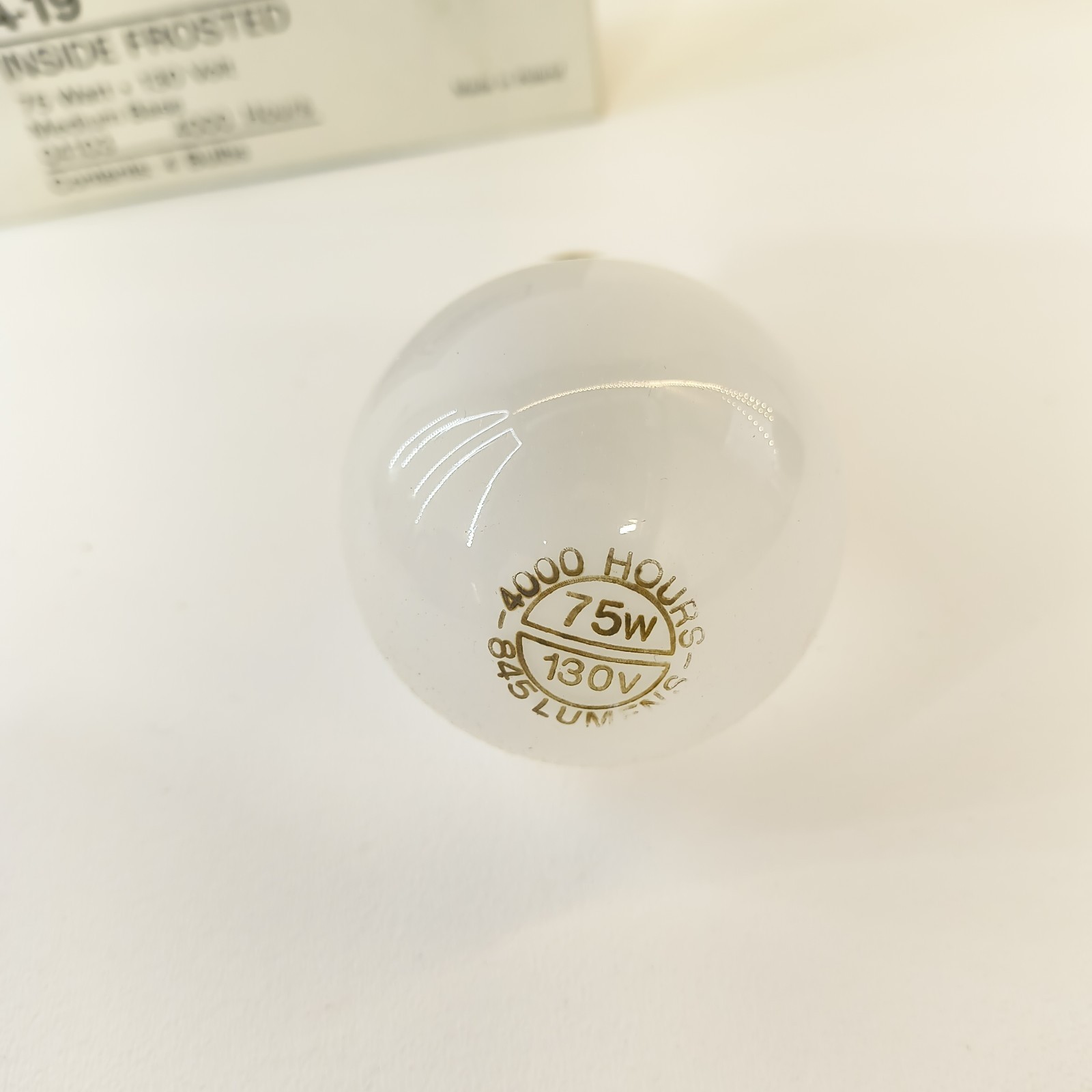 Lot 8x Inside Frost 75W LED Alternative Light Bulbs New Old Stock Poland gallery