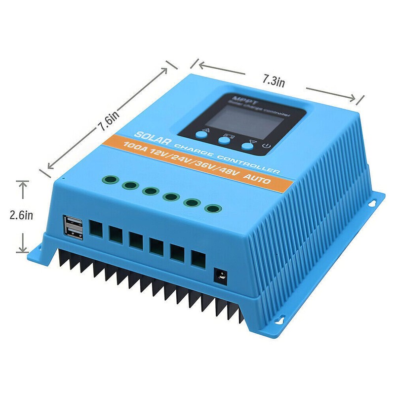 4800W 100A MPPT Solar Charge Controller 12V/24V/36V/48V Battery PV Regulator NEW gallery