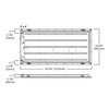 Metalux Gpt Series Prismatic Led Panel 39W 2 X 4' 5000 Lumen gallery
