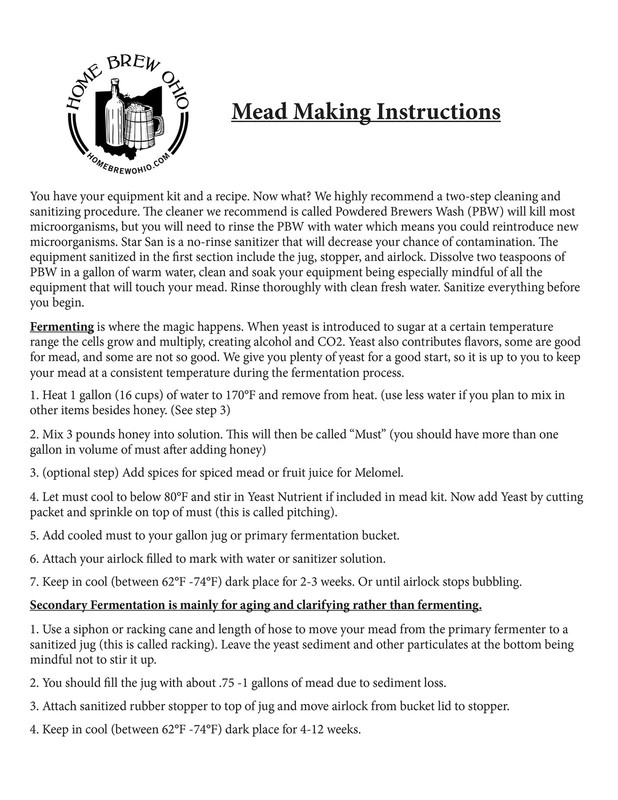 Mead Making Kit gallery