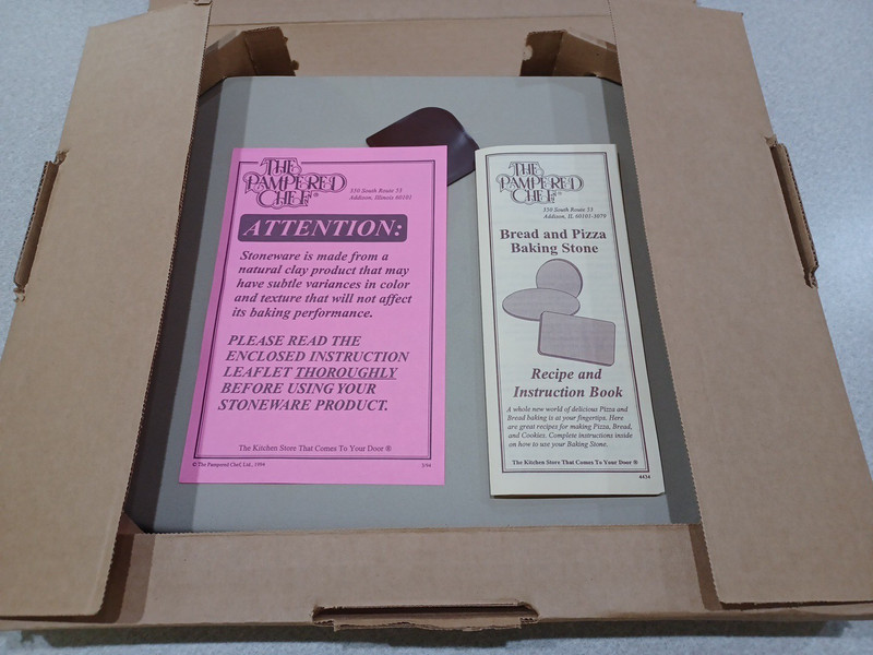 Pampered Chef LTD 12x15 Rectangular Cooking Stone Pizza Cookies gallery