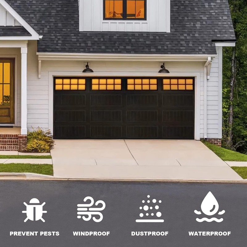 9FT Garage Door Bottom Seal Replacement Rubber Weather Seal for Clopay Doors gallery