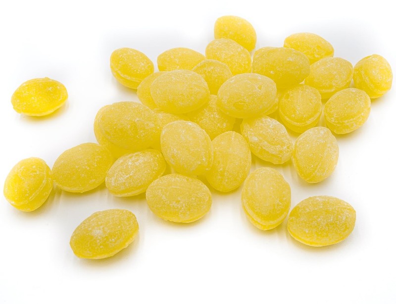 Sanded Lemon Drops Hard Candy 2 lb - Bulk Old Fashioned Treat, Fat-Free, Natural gallery