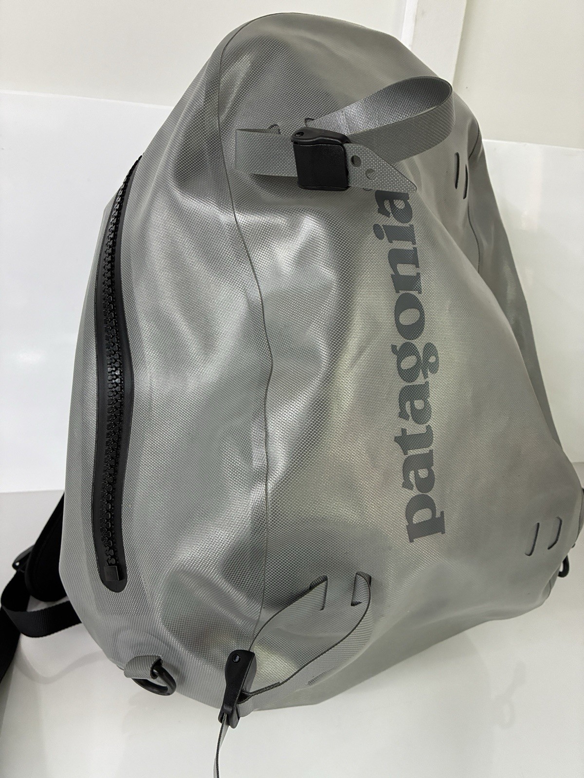 Patagonia Stormfront Pack Grey Classic Model Waterproof Backpack Nice Shape 5