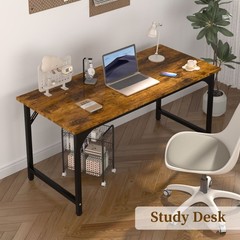 Computer Desk 55Inch Gaming Desk Study Table Computer Gaming Desk
