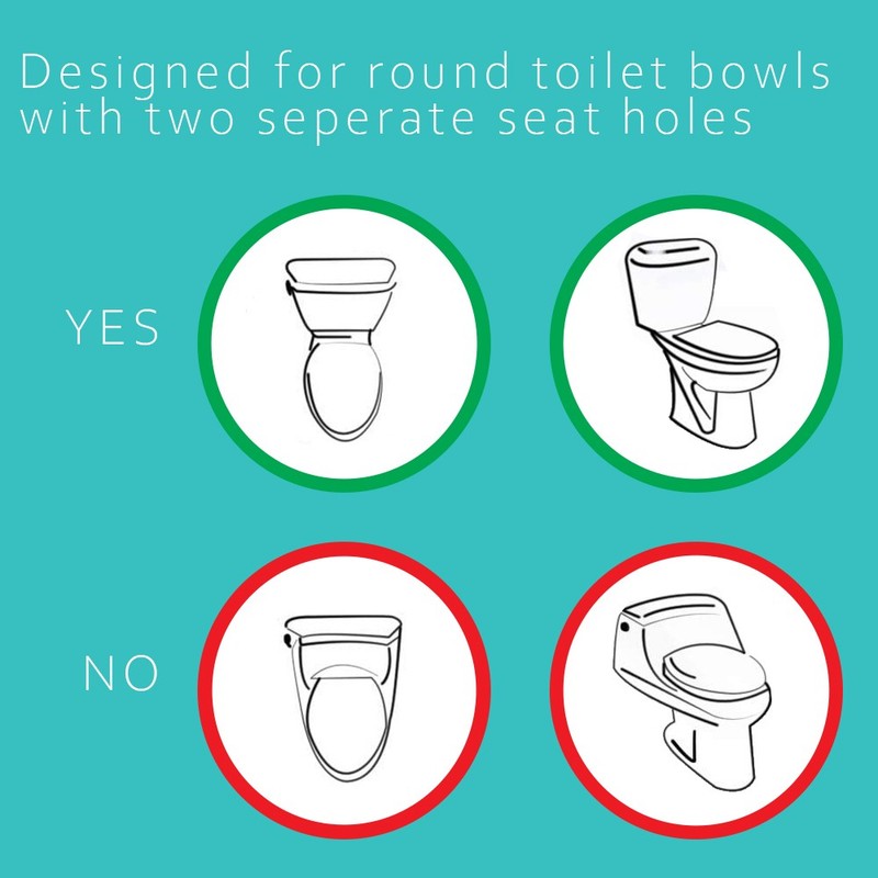 Deco Essentials Non-Electric Single Nozzle Toilet Seat Bidet for Standard 15/16" gallery