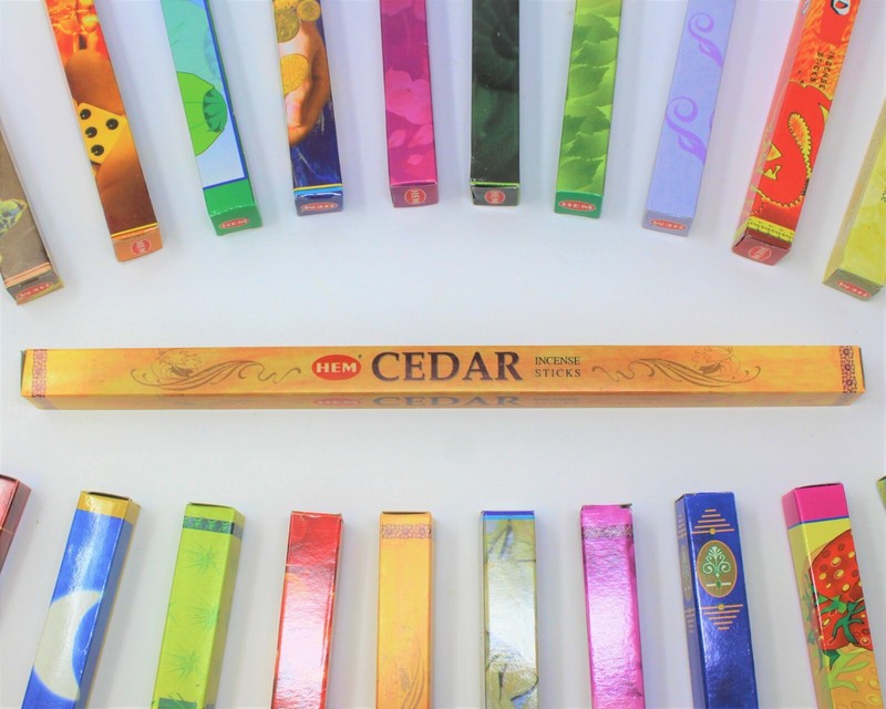Hem Forest / Wood Scented Incense Sampler Set: 7 Packs x 8 Stick = 56 Sticks gallery